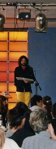 Poetry reading at the Restaurant Du Nord, Bern